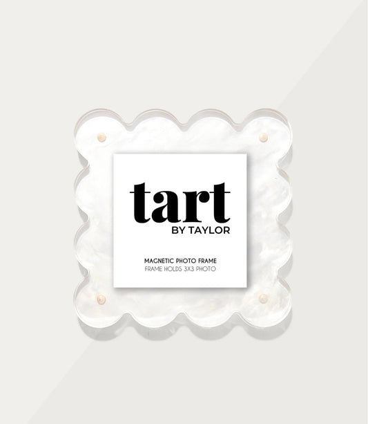 Mini Pearl Acrylic Picture Frame