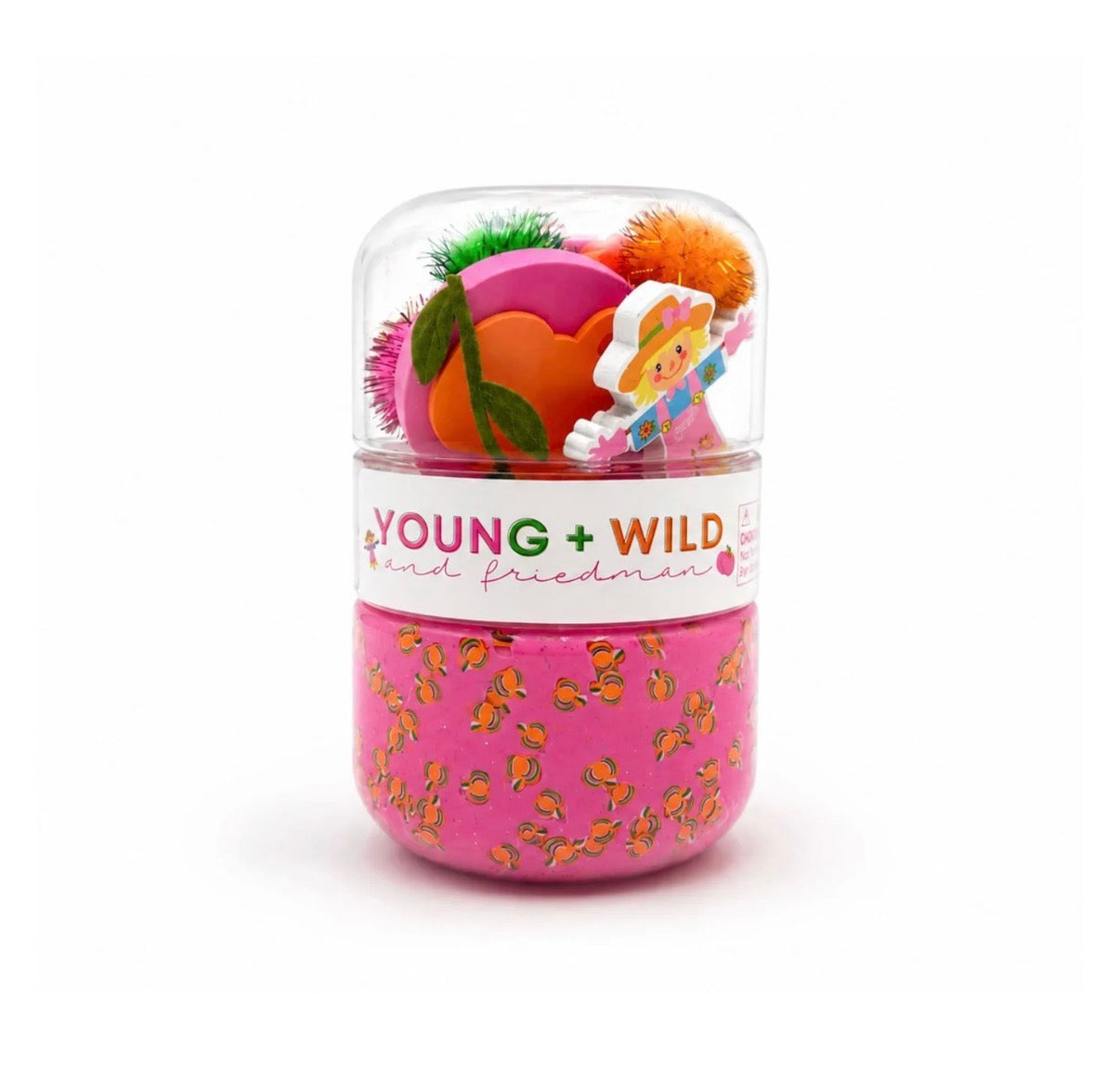Pastel Pumpkins Grab & Go Dough Jar