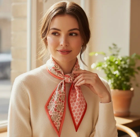 Twirl & Tie Scarf Accessory- Everbloom