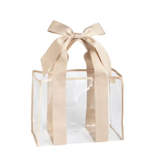 Bow Clear Tote