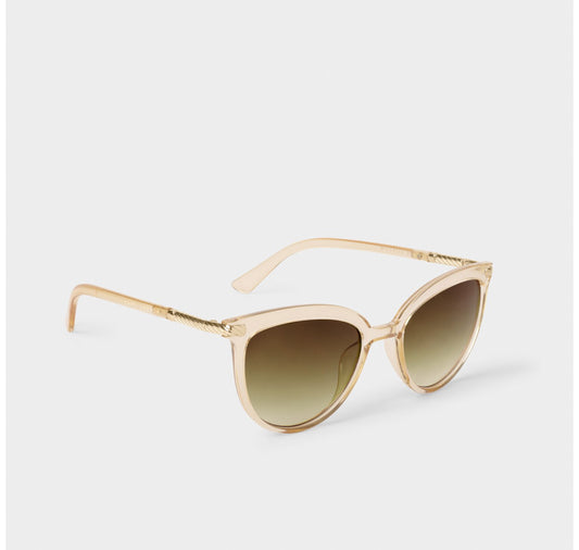 Ravello Sunglasses- Nude Transparent