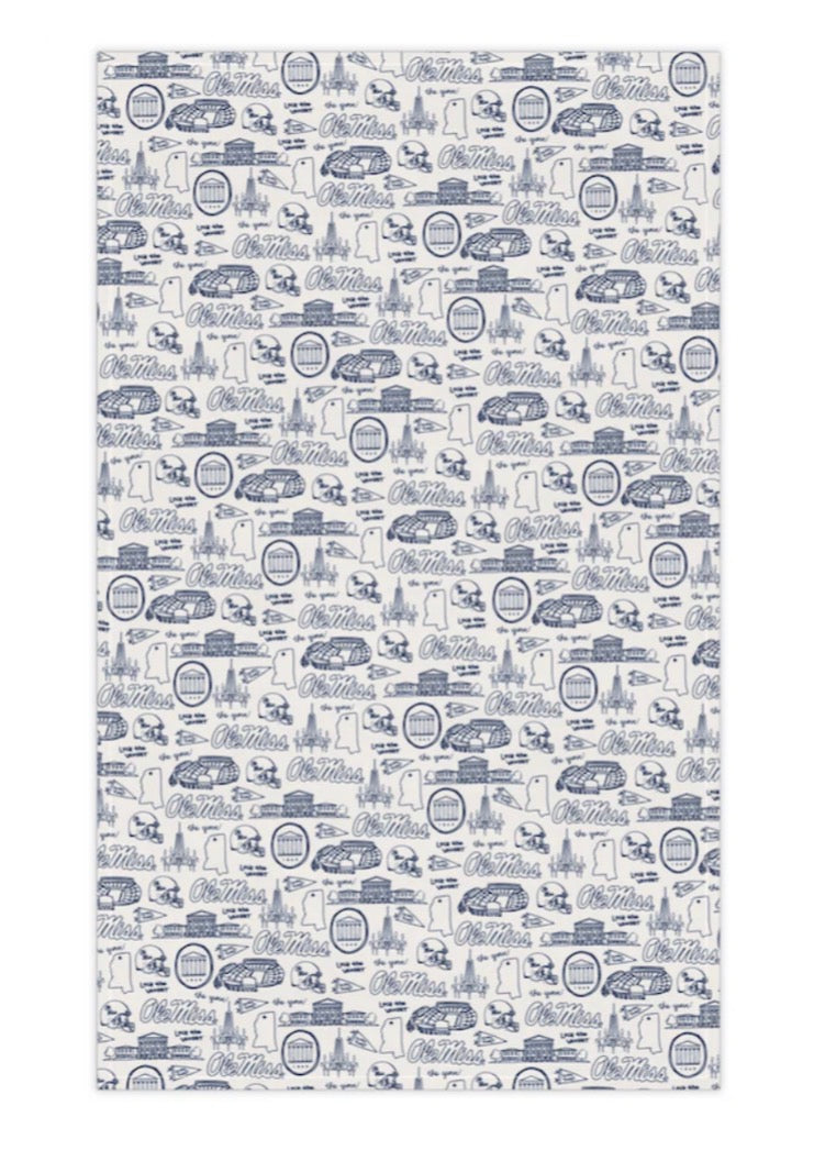 OLE MISS COTTON KITCHEN TOWEL