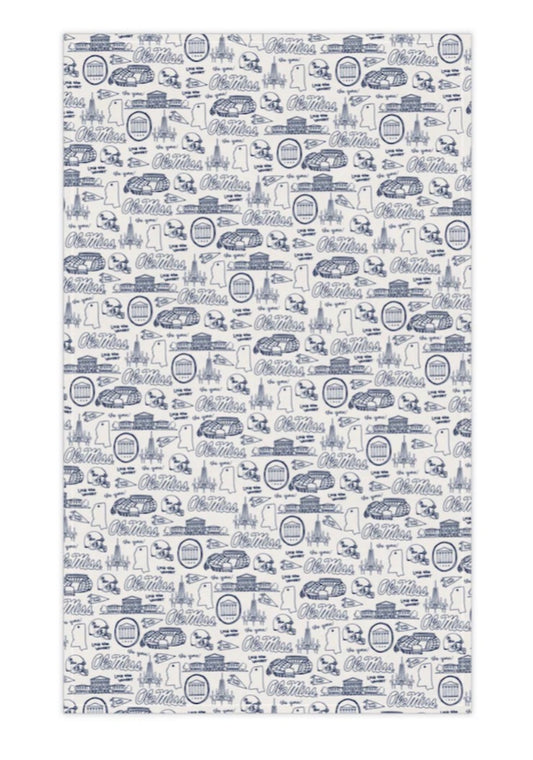 OLE MISS COTTON KITCHEN TOWEL