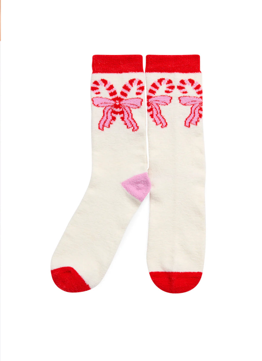 Candy Cane Socks