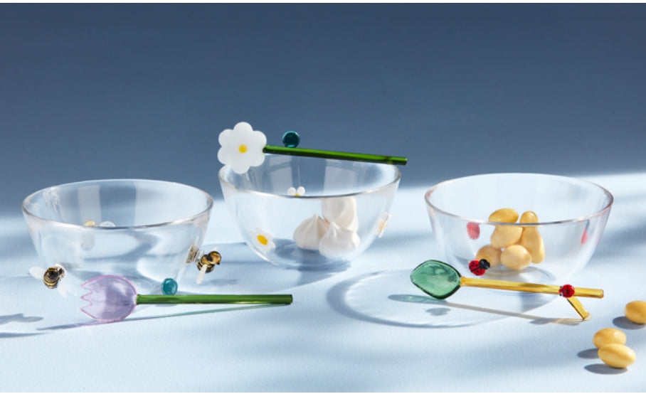 Bee Glass Bowl Set