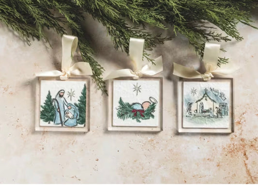 Square Acrylic Ornament