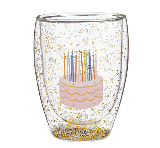Stemless Double Wall Wine Glass- Cake