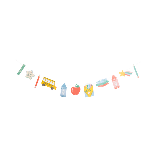 School Icons Banner