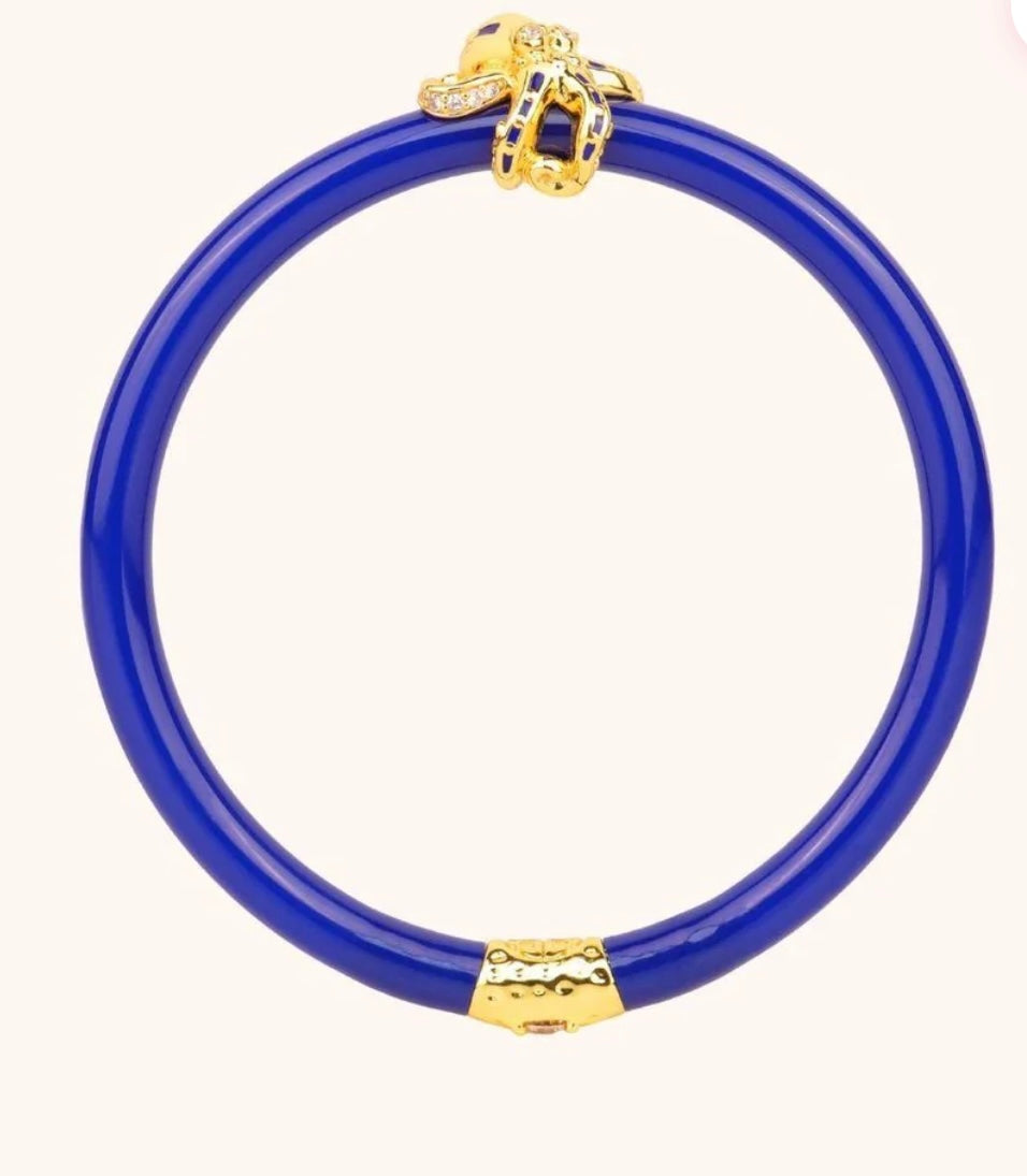 Fauna All Weather Bangles® - Lapis Octopus