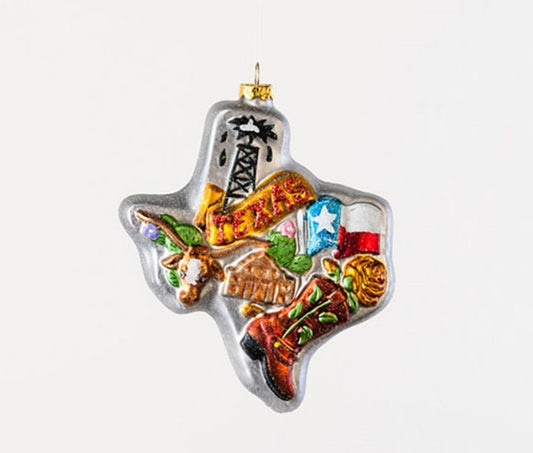 Texas State Ornament