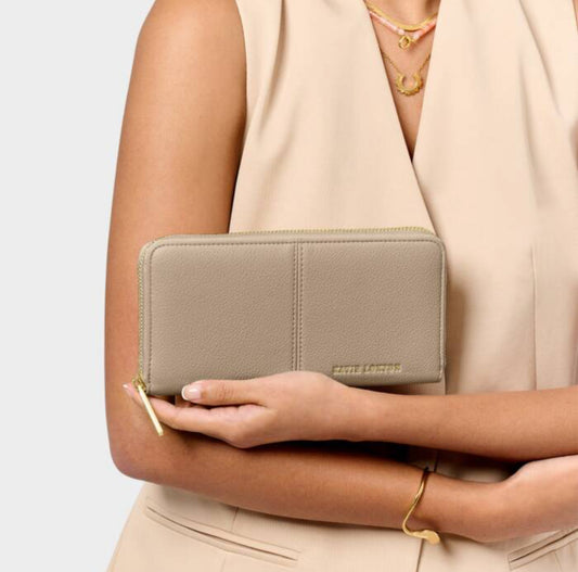 Laila Wallet- Light Taupe