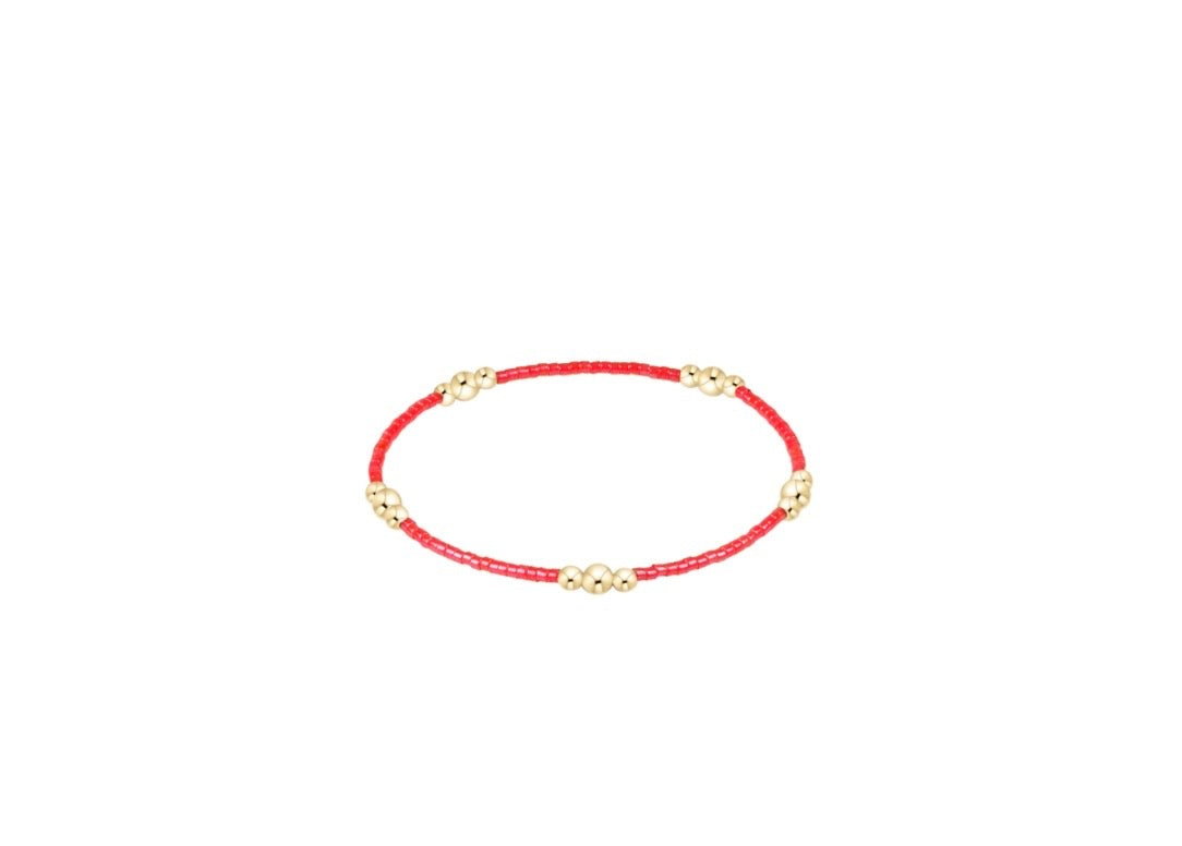 Hope Purpose Gold Bracelet - Sherbert