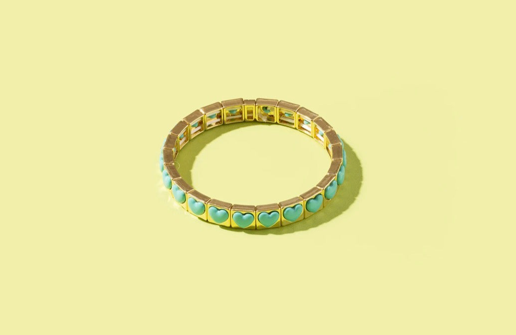 Hartley Gold & Turquoise Bracelet