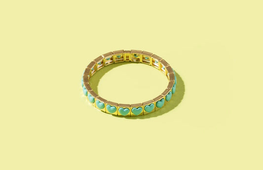 Hartley Gold & Turquoise Bracelet