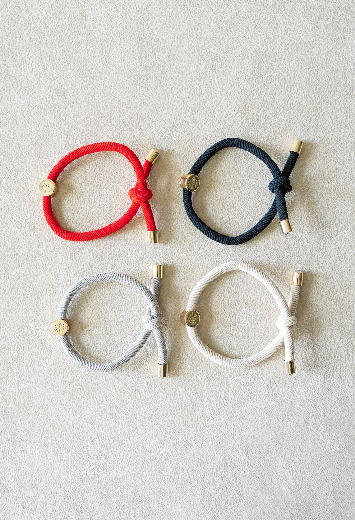 Smith & Co. Hair Tie Set - Red