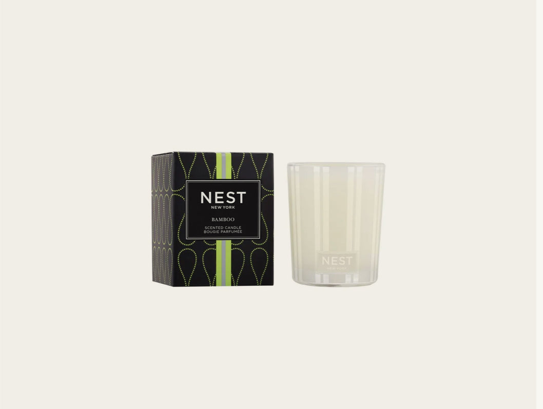 Bamboo Votive Candle