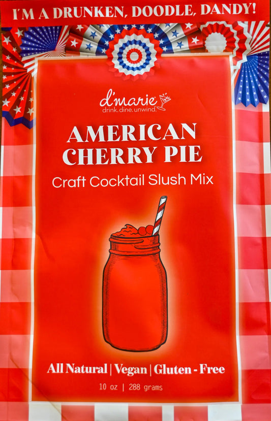 American Cherry Pie Cocktail Slush