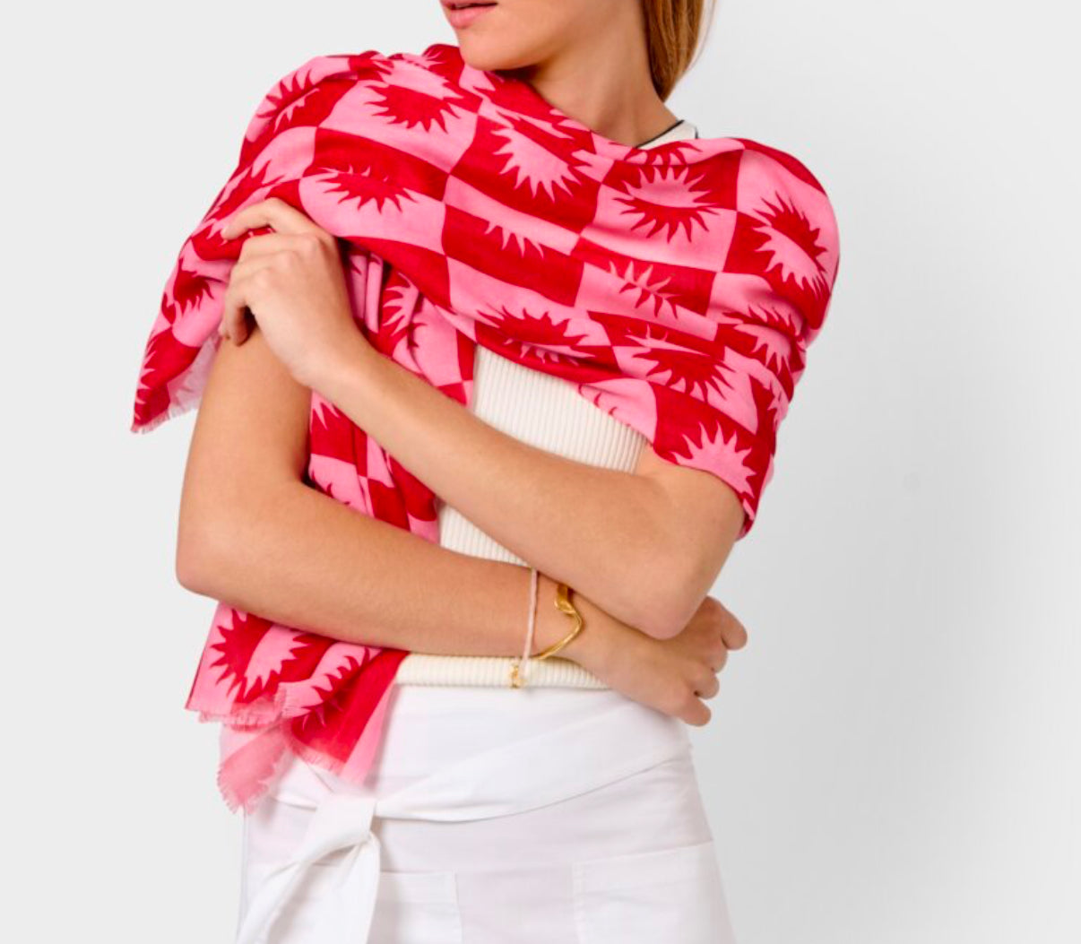 Le Soleil Printed Scarf