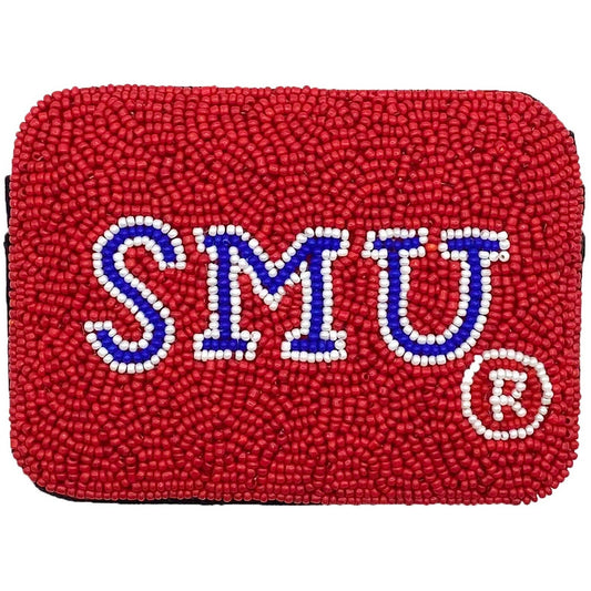 RED SMU CARD HOLDER