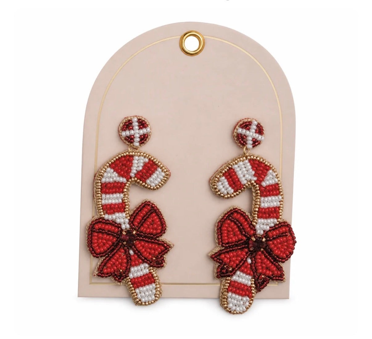Holiday Beaded Earrings