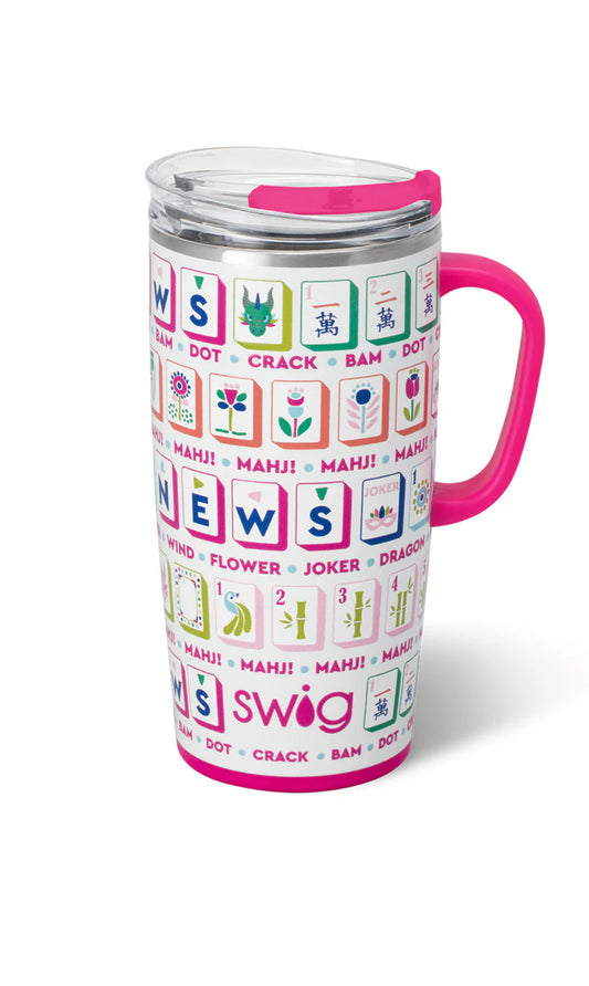 Mahjong Travel Mug 22oz