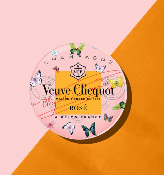 Rosé Butterfly Coasters