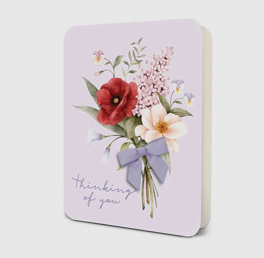 Think of You Bouquet Deluxe Greeting Card