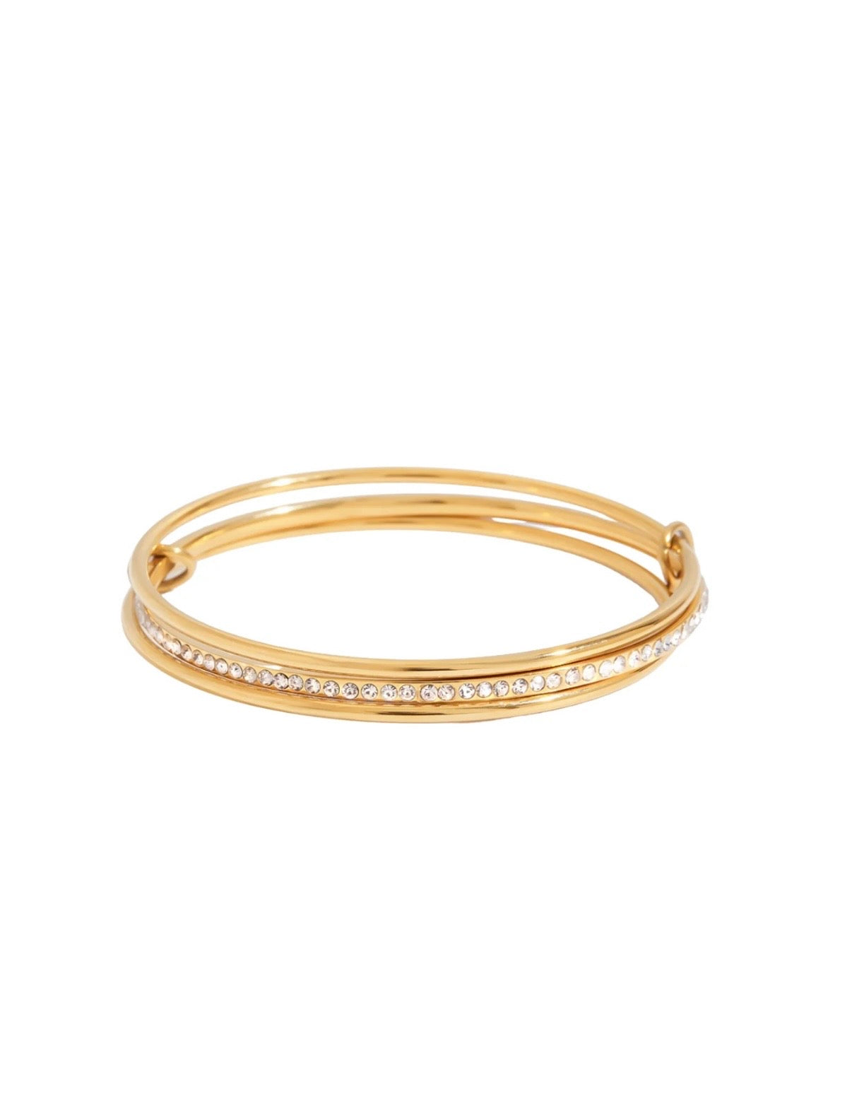 Ella Gold Bangle Bracelet