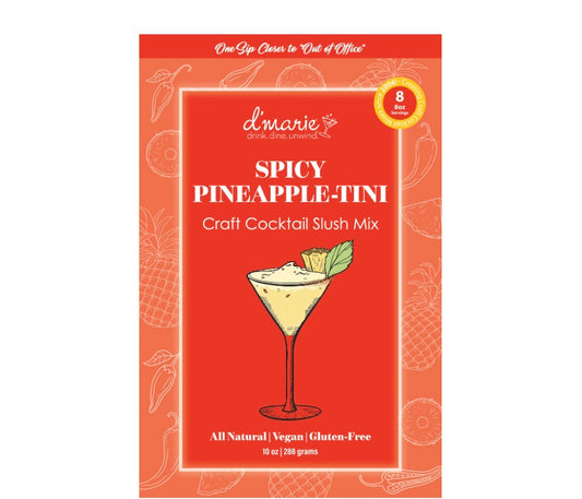 Spicy Pineapple-tini Cocktail Slush