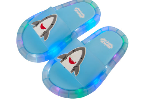 Light Up Toddler Sandals- Shark