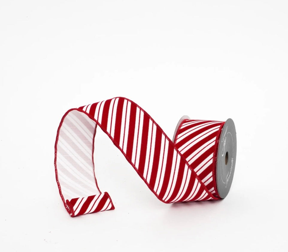 Candy Cane Stripe Ribbon