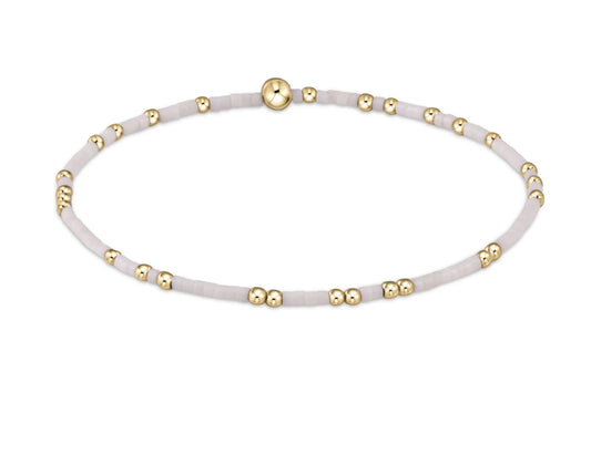 egirl Hope Unwritten Bracelet - White