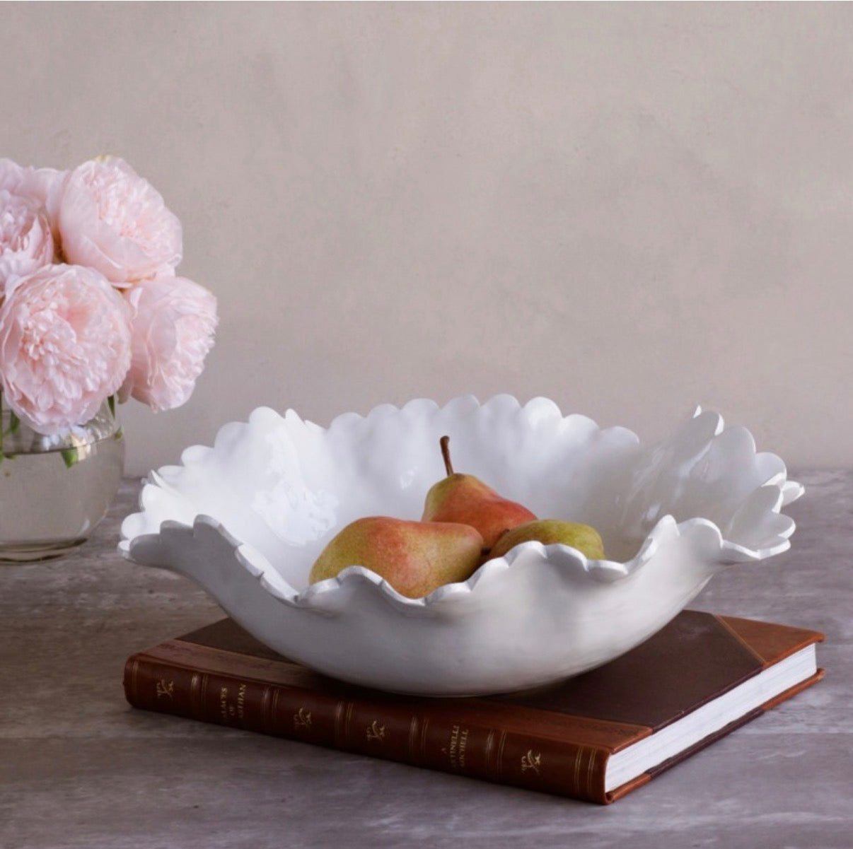 VIDA Havana Colette Large Bowl (White)