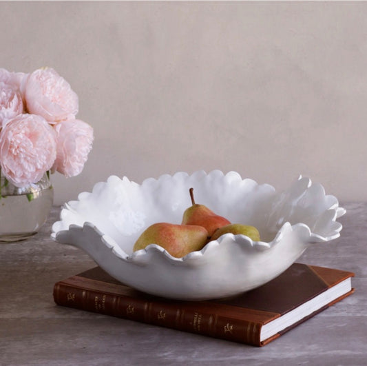 VIDA Havana Colette Large Bowl (White)