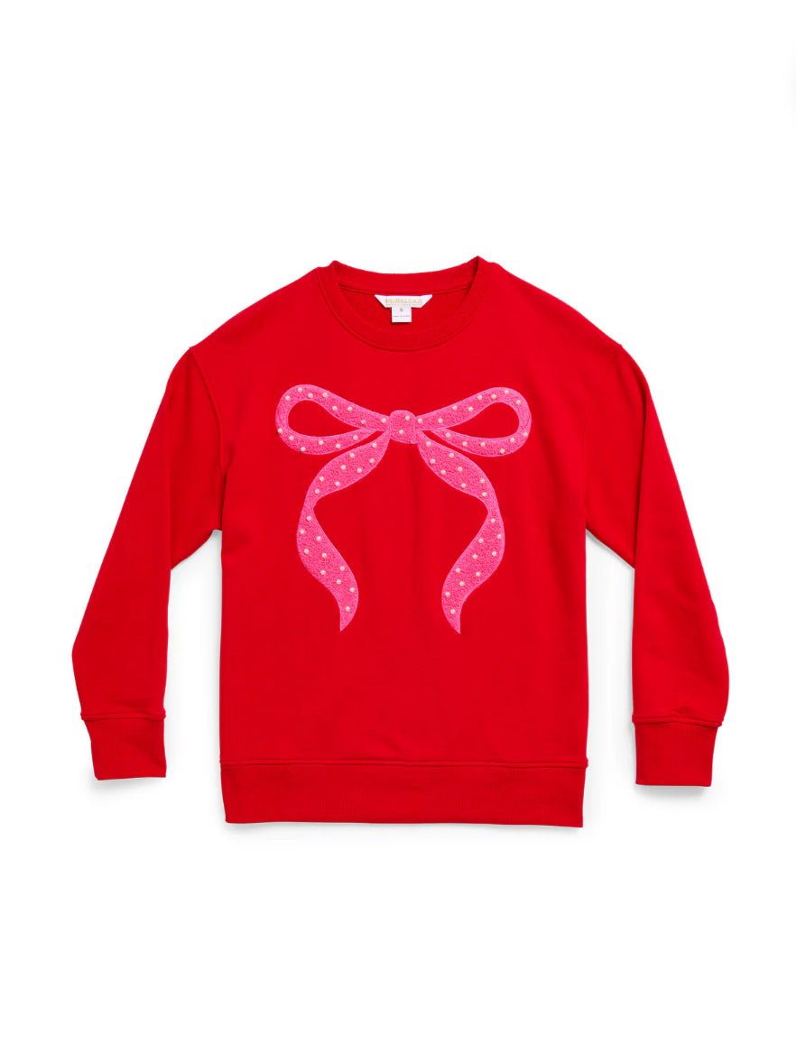 Pearl Bow Classic Sweatshirt