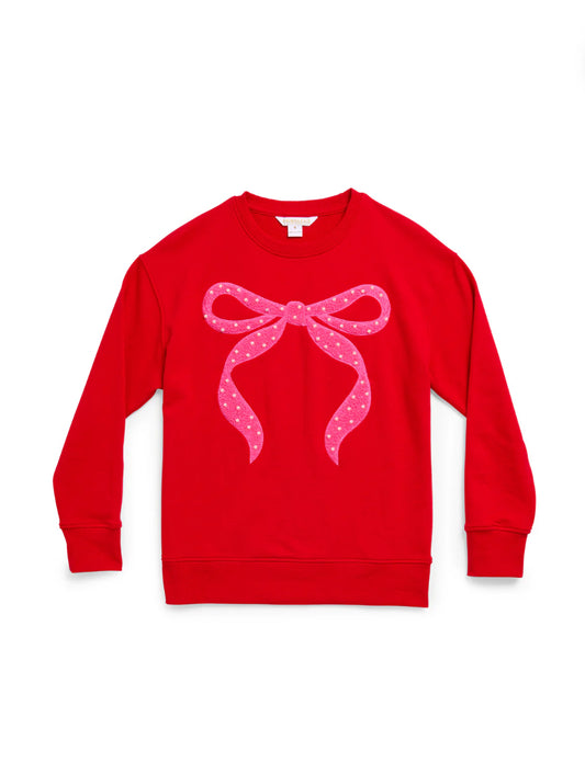 Pearl Bow Classic Sweatshirt