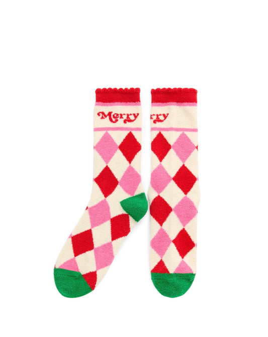 "Merry" Argyle Socks