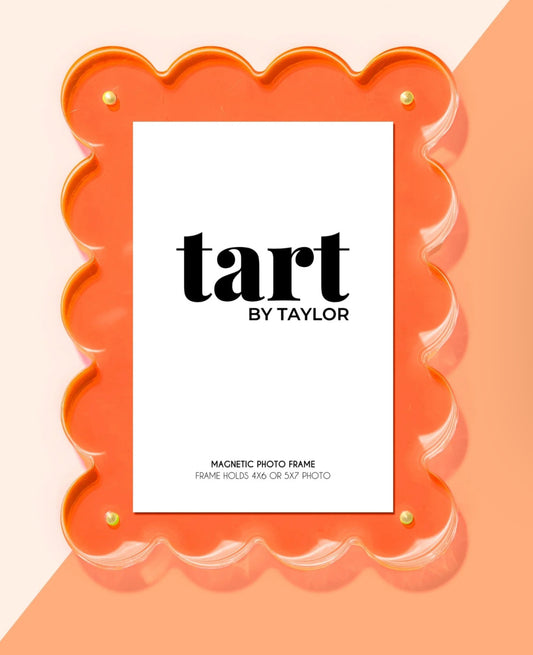 Orange Acrylic Picture Frame