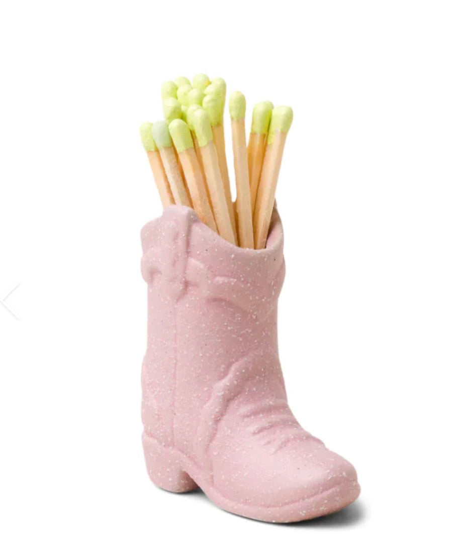 Cowboy Boot Match Holder - Pink