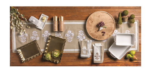 Embroidered Table Runner