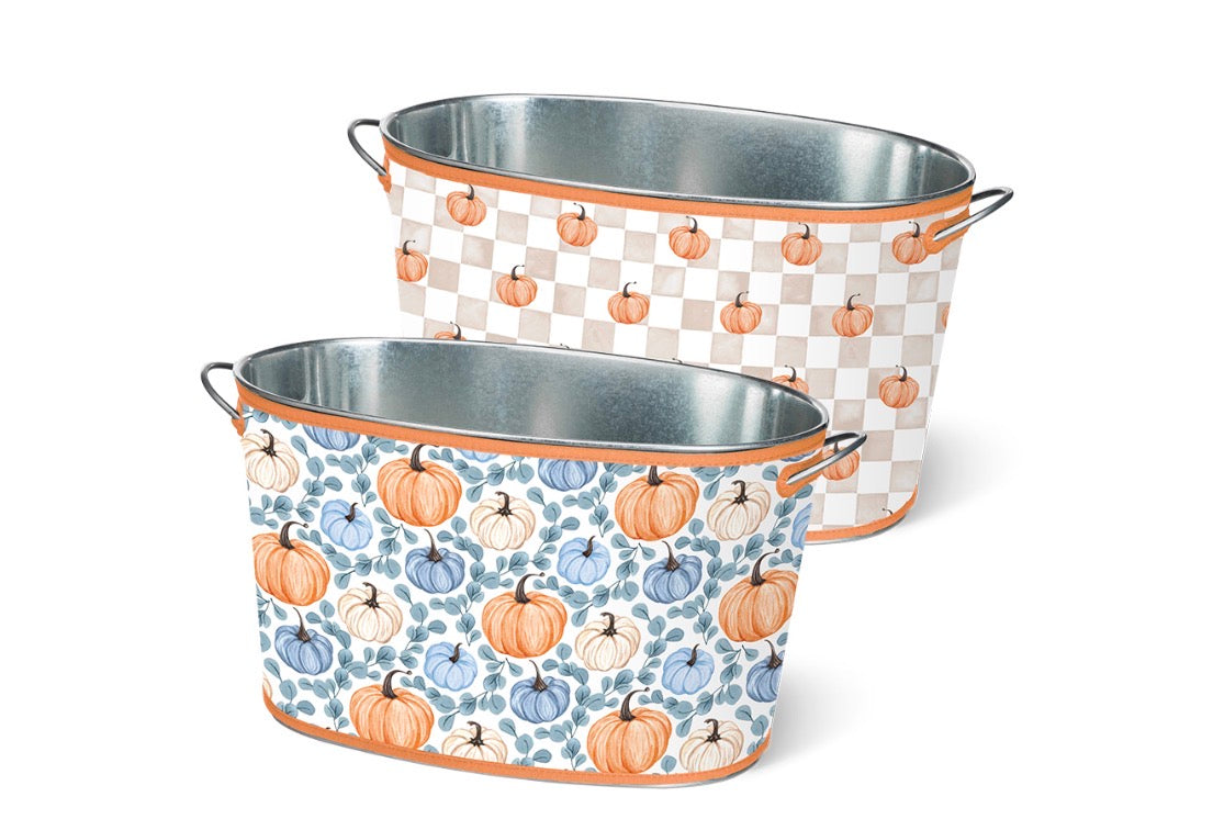 Pumpkin Grove Party Tub Cover