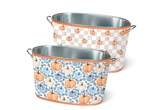 Pumpkin Grove Party Tub Cover