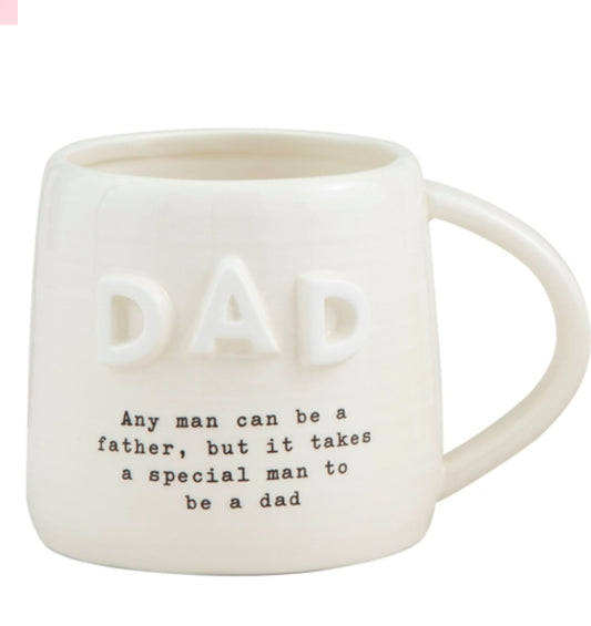 Chunky Letter Mug