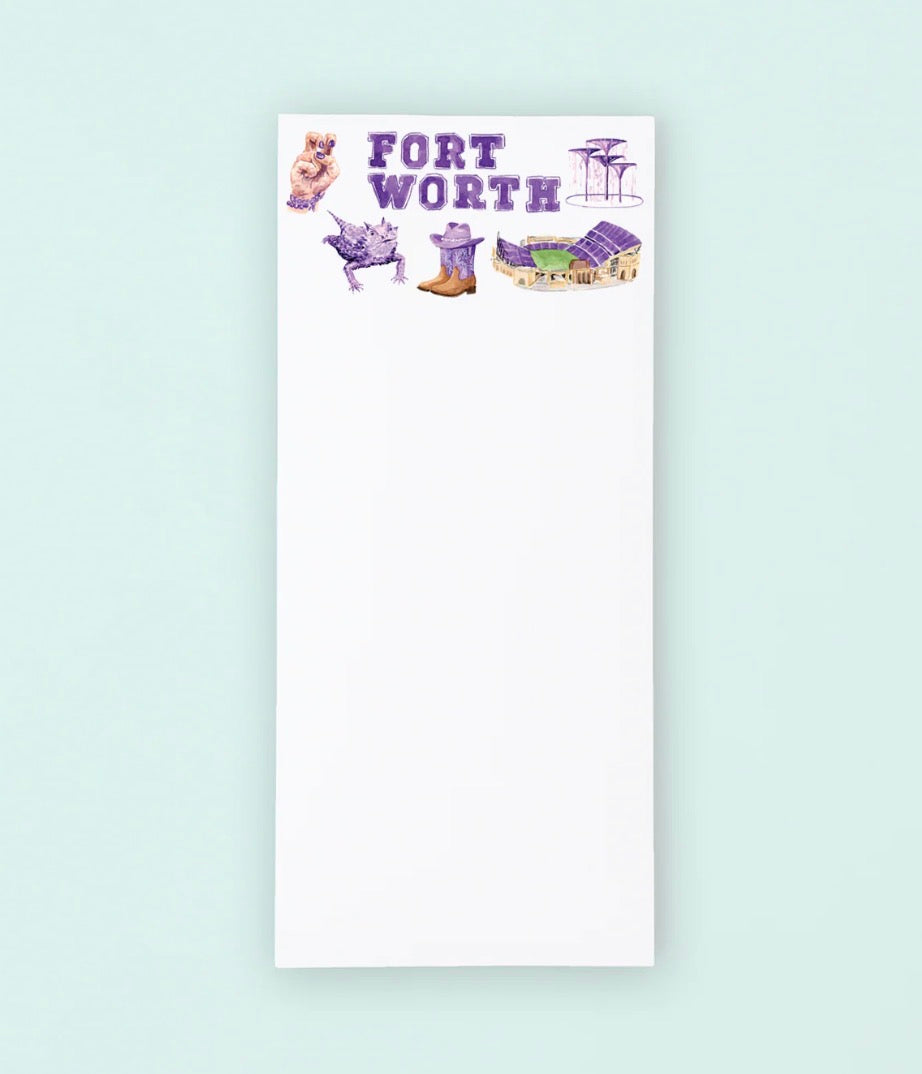 Fort Worth Pattern Listpad