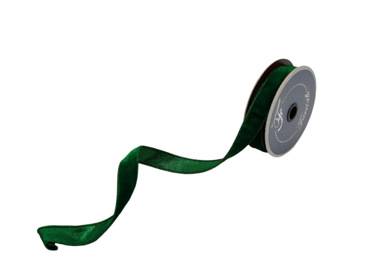 Velvet Luster Ribbon Emerald