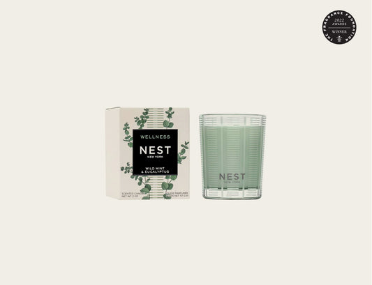 Wild Mint & Eucalyptus Votive Candle