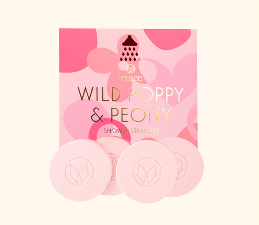 Wild Poppy & Peony Shower Steamers