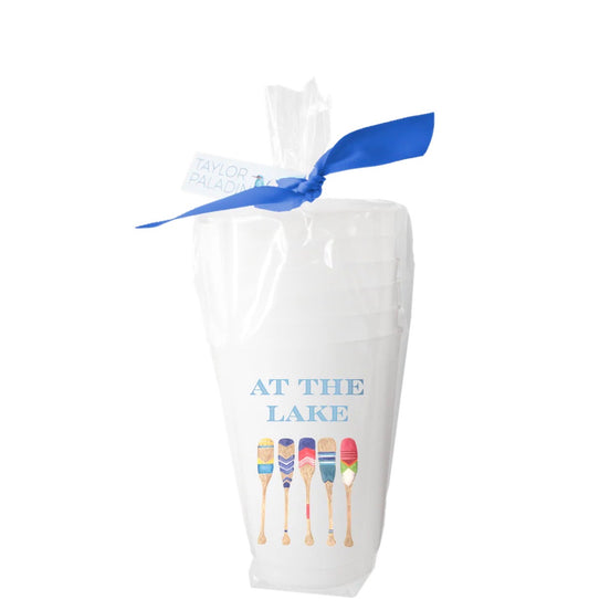 Paddles at the Lake Frosted Cups