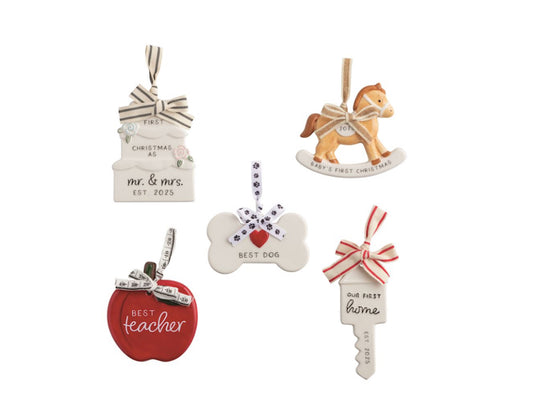 Christmas Ceramic Ornaments