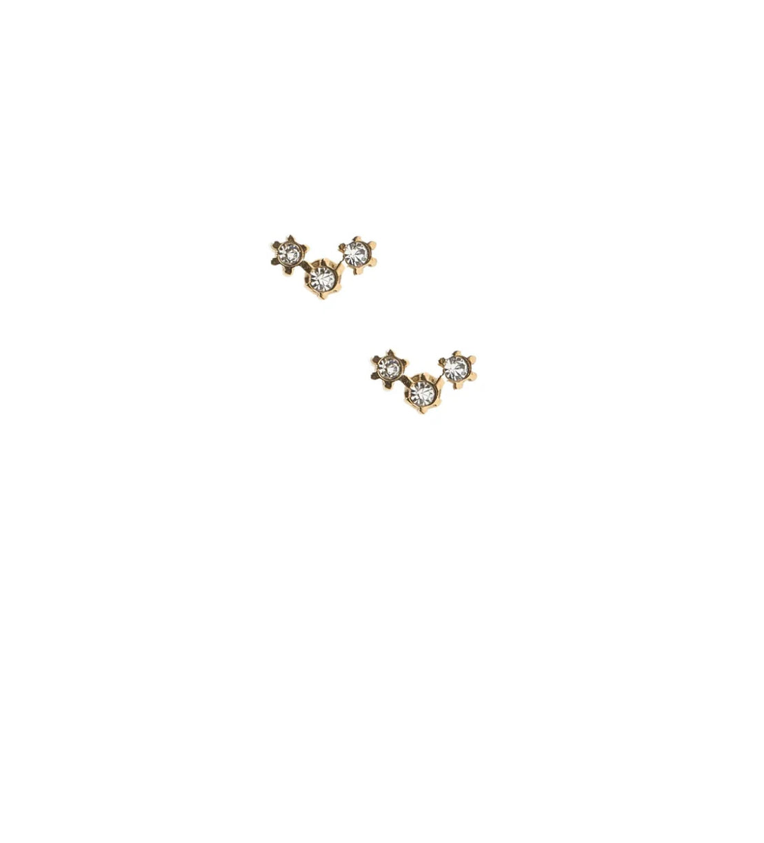 Screwback Stud Earrings - Sienna